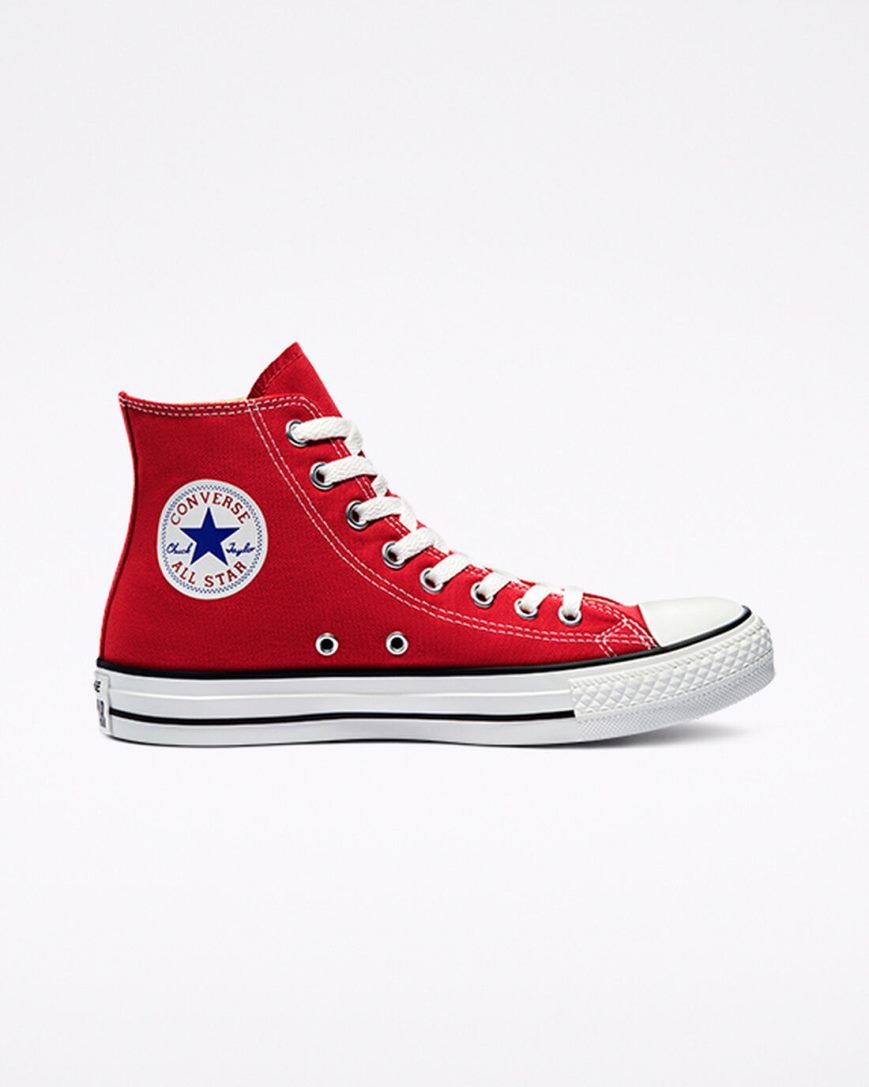 Zapatillas Altas Converse Chuck Taylor All Star Classic Hombre Rojas | PE 5EL4P0